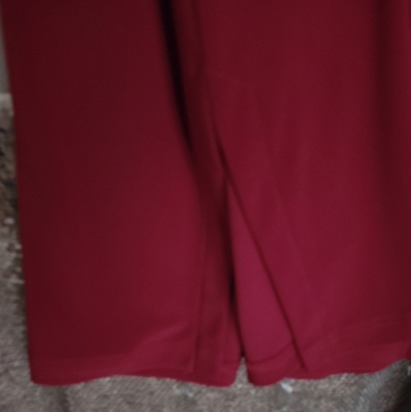 Sympli Made in Canada Solid Red Sleeveless Blouse Size 6 - Picture 2 of 6
